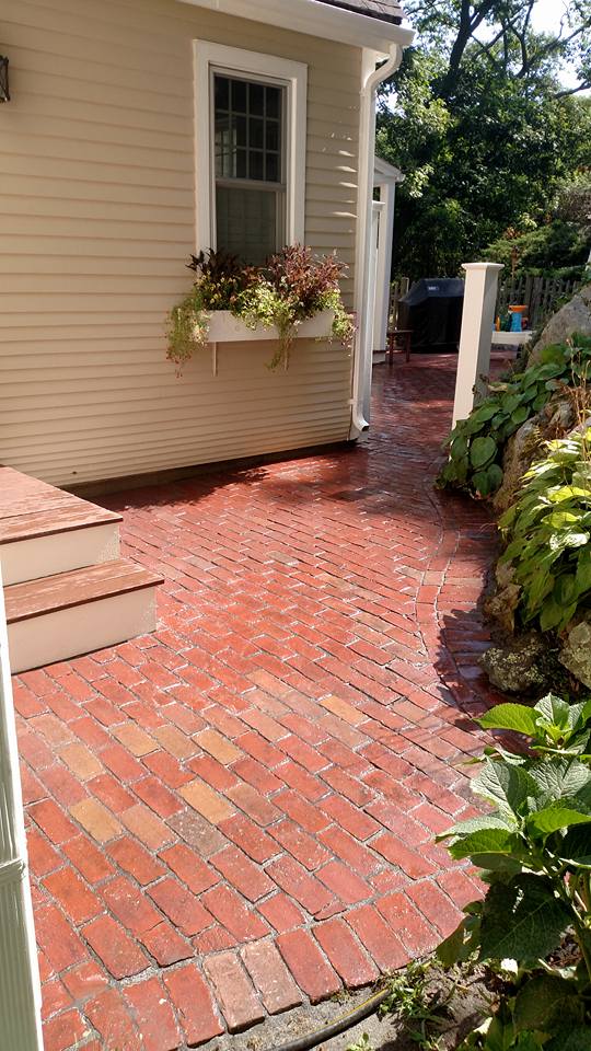 Cohasset brick patio